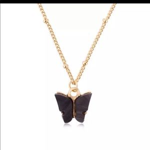Necklace Cute Butterfly Pendant Accessories
